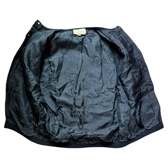 VINTAGE 1950’s Lambs Wool Hand Beaded Button Sweater - Picture 6 of 8